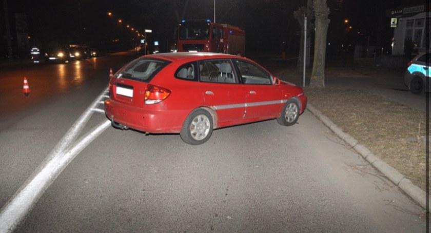 W Białej Podlaskiej na ulicy Kolejowej doszło do wypadku 