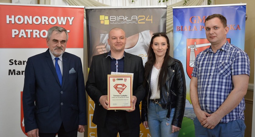 Tomasz Cydejko Najlepszym Sołtysem Gminy Biała Podlaska