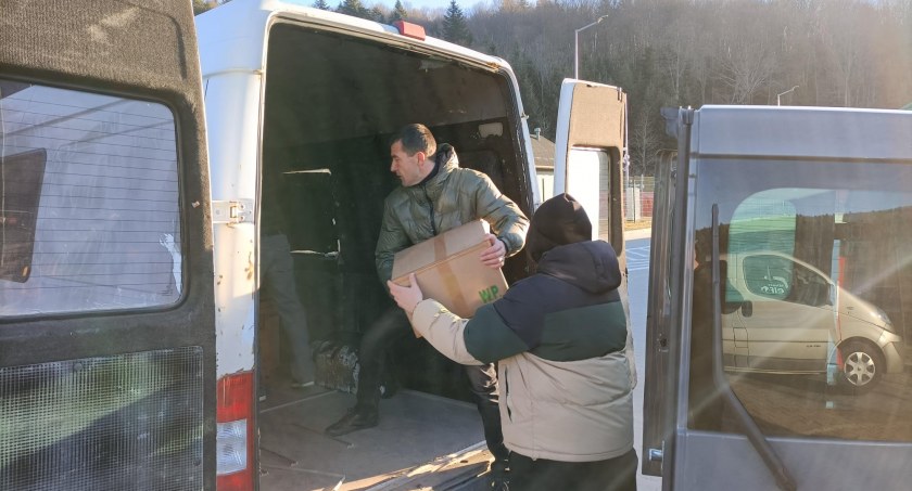 Po raz trzeci starosta zawiózł dary dla Sambora w Ukrainie