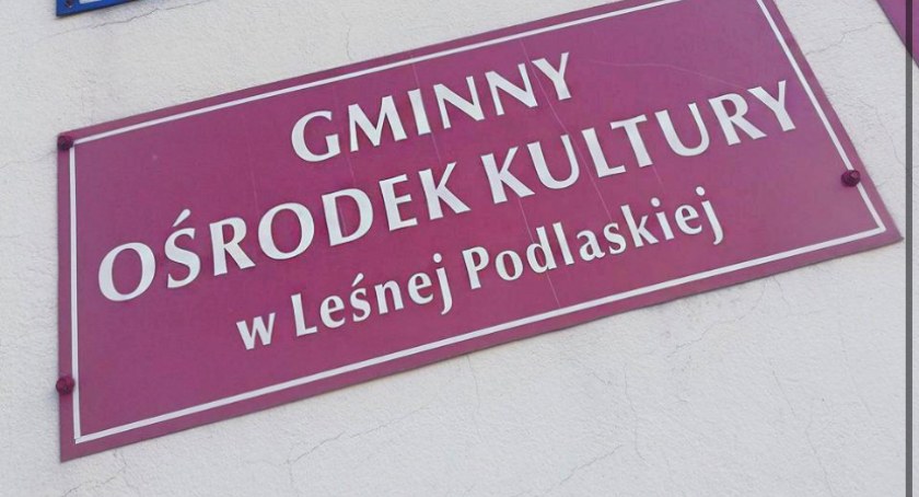 Gminny Ośrodku Kultury w Leśnej Podlaskiej organizuje przedstawienie 