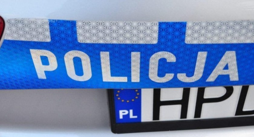 Przyjechał po narzędzie. Jechał slalomem chodnikiem