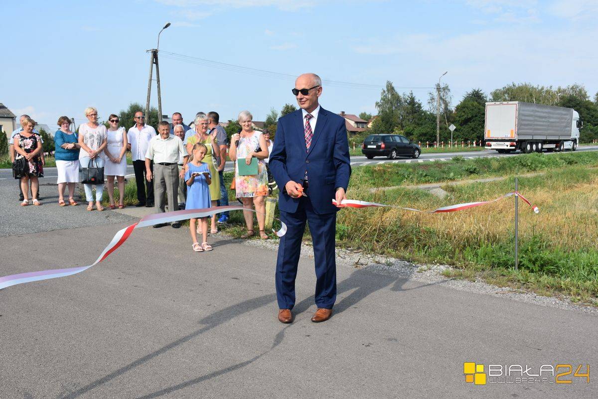 Otwarcie dróg w Zalesiu