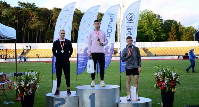 Mityng w lekkiej atletyce. Mistrzowie na stadionie