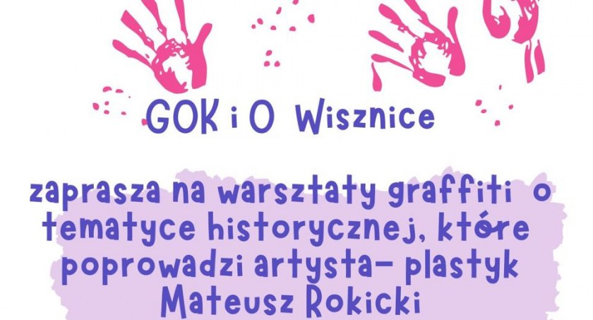 Zapisz się na warsztaty graffiti