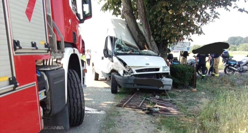 Gmina Wisznice: Zajechała mu drogę. Musiał uciekać w drzewo