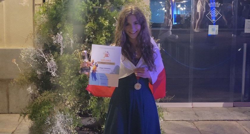 Studenta Akademii Bialskiej triumfuje, zajęła pierwsze miejsce na festiwalu w Hiszpanii