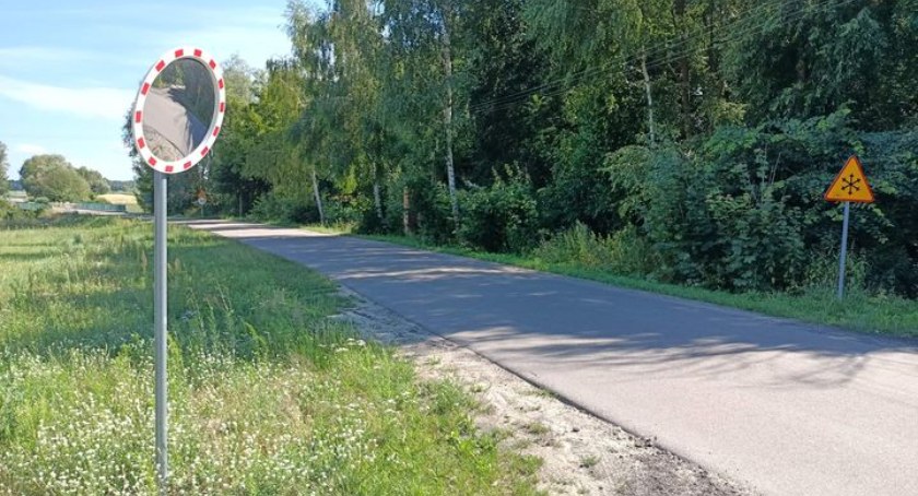 Gmina poprawia bezpieczeństwo kierowców na skrzyżowaniach