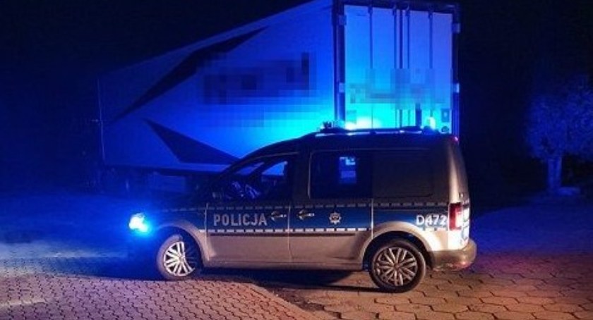 Obywatel za wschodniej granicy był pijany i jechał ciężarówką