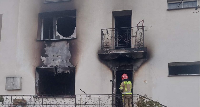 Wymieniała butlę w kuchni. Doszło do pożaru 