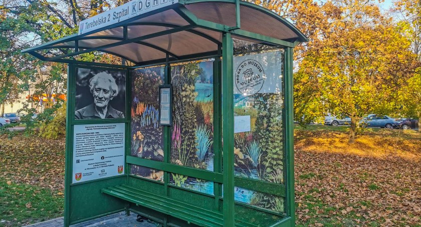 To jest Droga do muzeum. Ogrody Albiczuka na przystankach