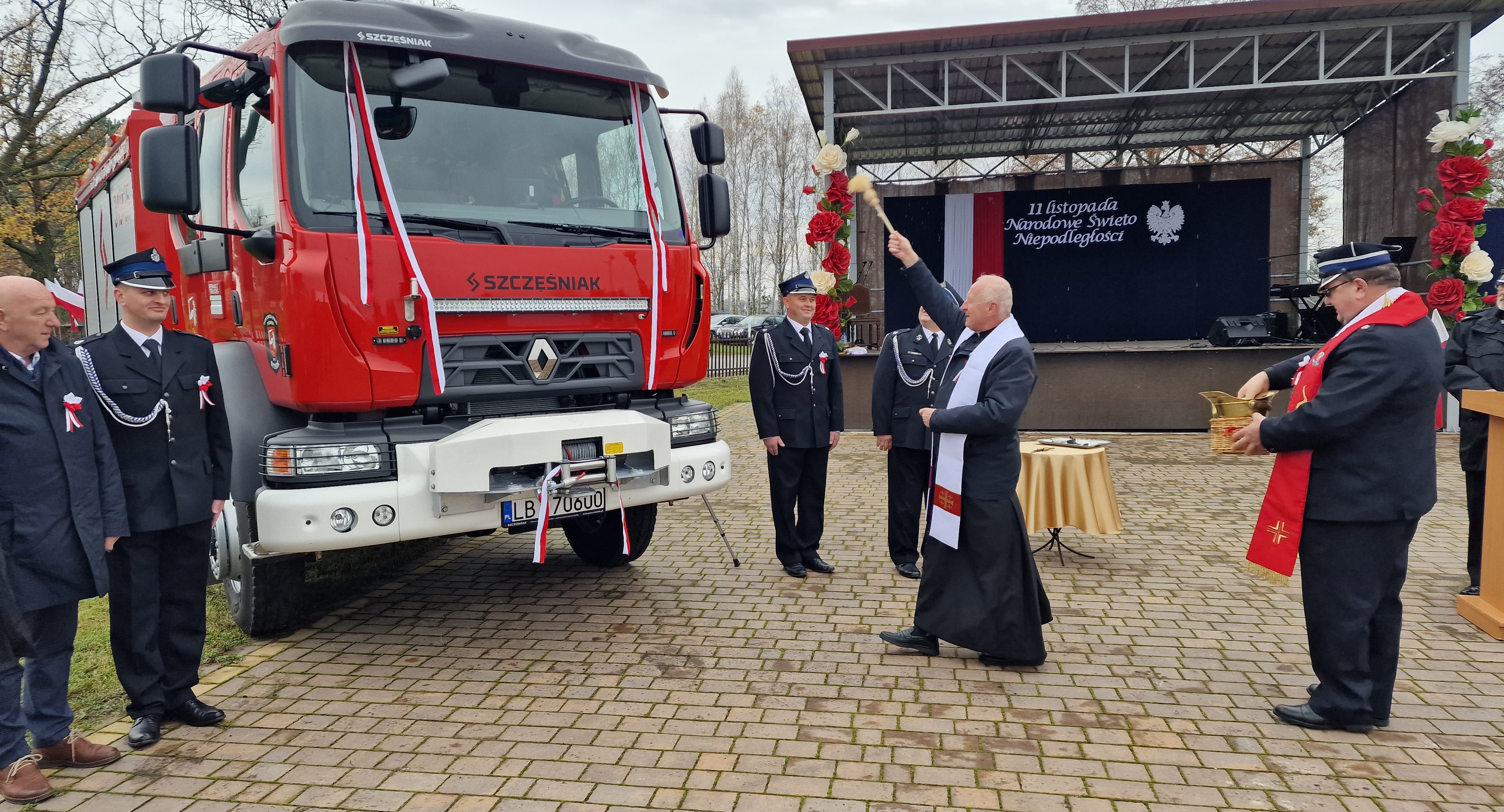 Jest nowy wóz strażacki w gminie Biała Podlaska