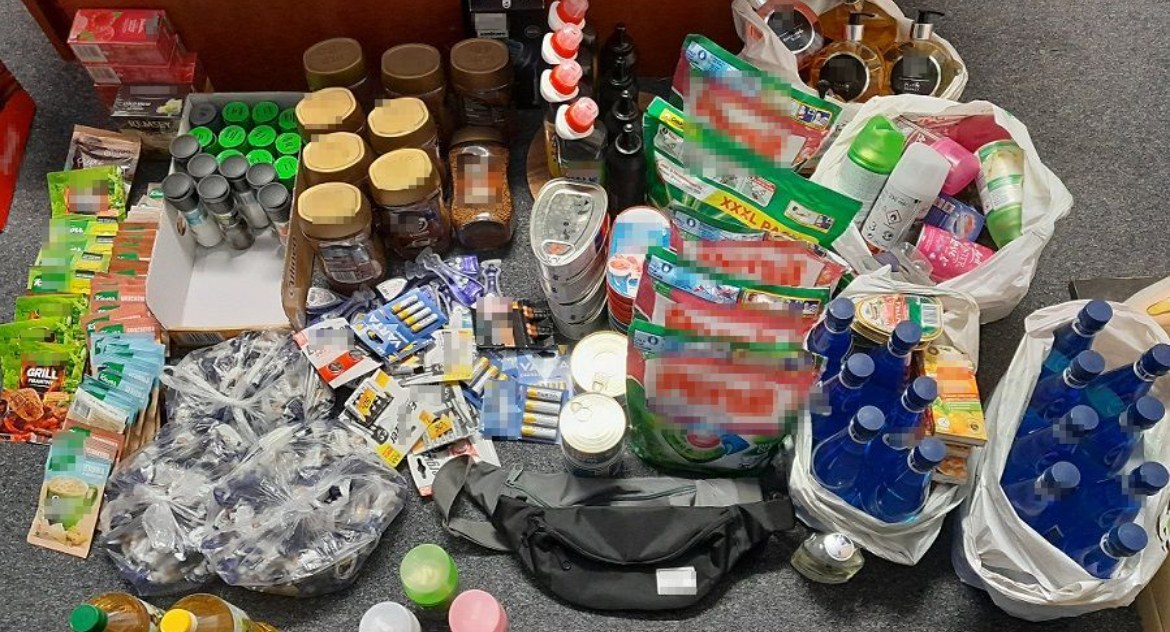 Kradł artykuły spożywcze, kosmetyki i chemię. Jest w rękach policji