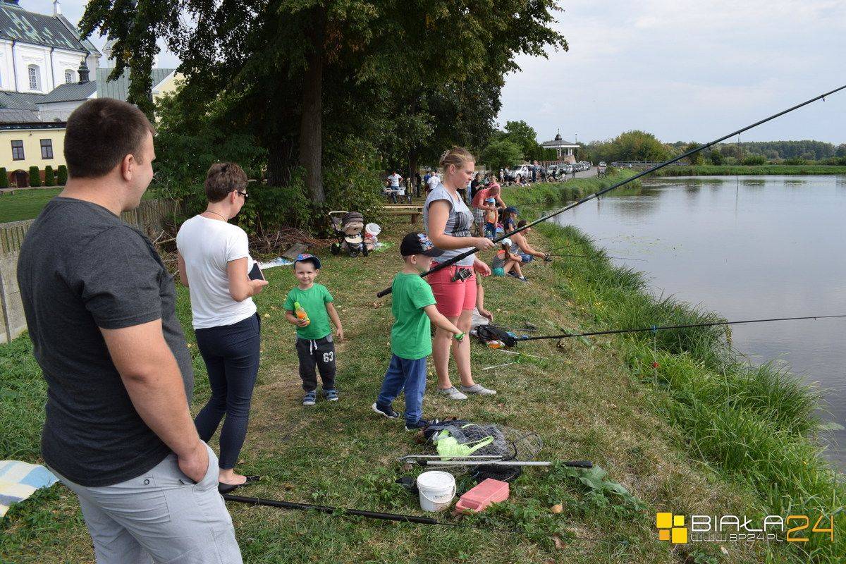 Rodzinne wędkowanie w Leśnej Podlaskiej