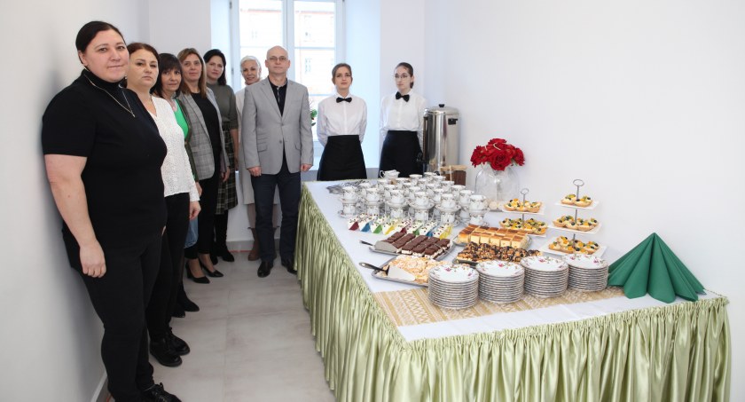 Zespół Szkół w Leśnej Podlaskiej wzbogacił się o sale gastronomiczną