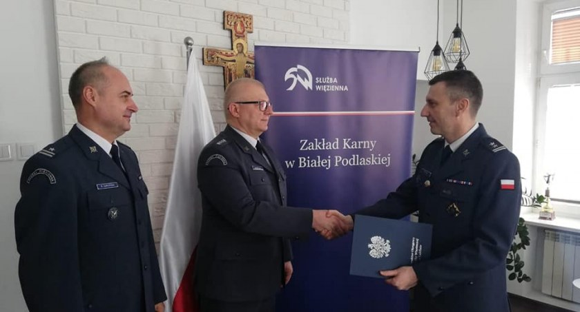 Powołanie kpt. Dariusza Kielaka na stanowisko Zastępcy Dyrektora Zakładu Karnego w Białej Podlaskiej