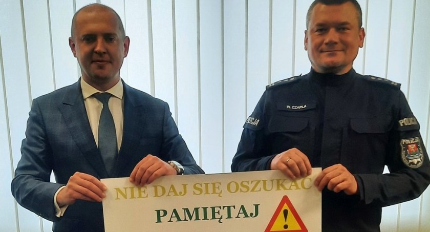 Bialska Policja i Bank Spółdzielczy przygotowują akcję informacyjną zapobiegającą oszustwom 
