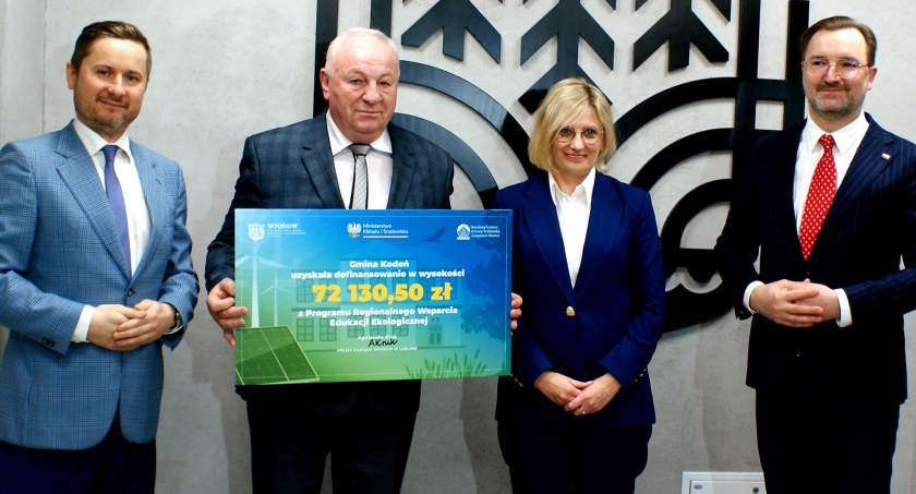 Gmina Kodeń uzyskała dofinansowanie z Programu Regionalnego Wsparcia Edukacji Ekologicznej