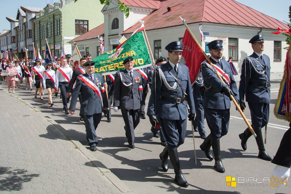 Obchody 227. rocznicy uchwalenia Konstytucji 3 maja w Białej Podlaskiej