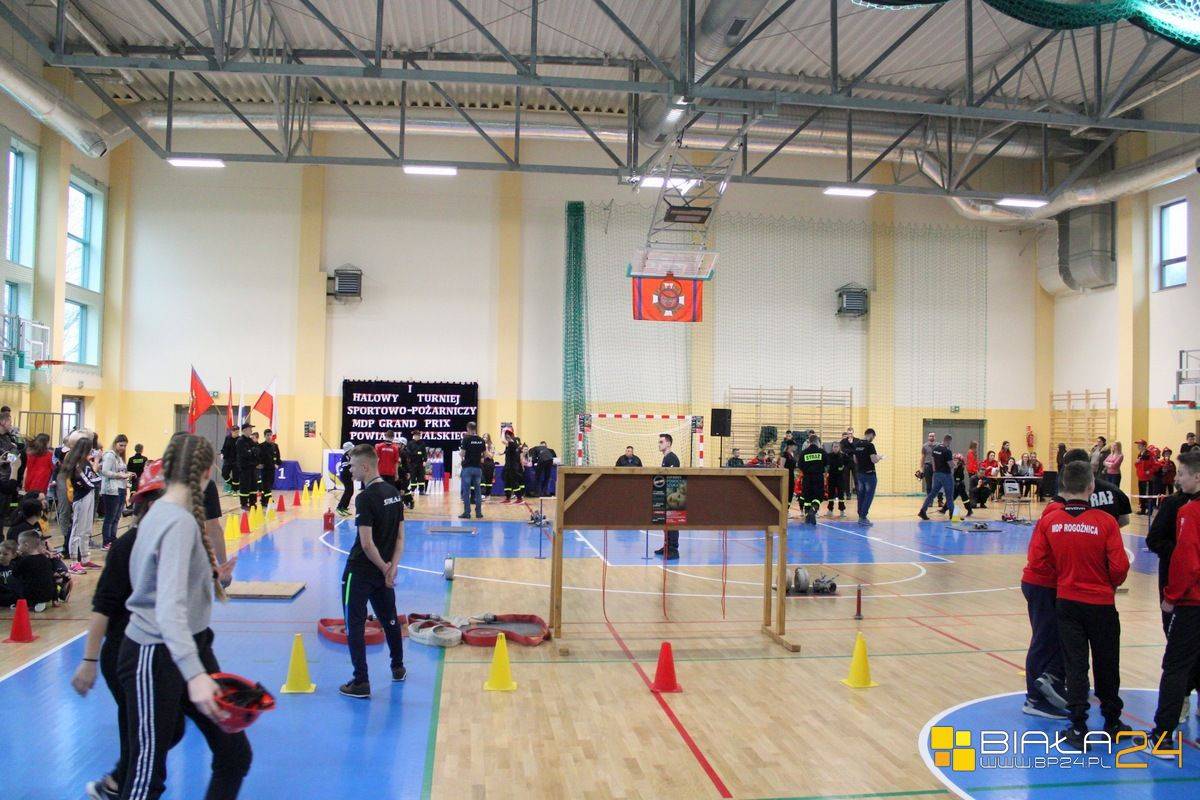 I Halowy Turniej Sportowo-pożarniczy MDP Grand Prix Powiatu Bialskiego