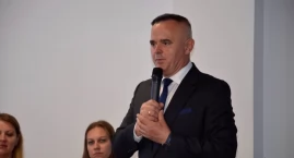 Starosta Bialski Mariusz Filipiuk z tytułem „Zasłużony dla Gminy Janów Podlaski”