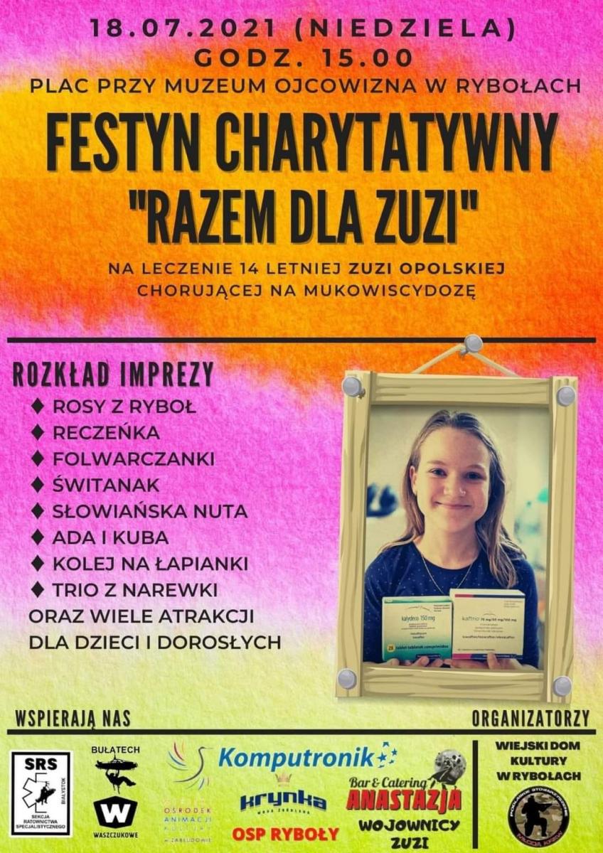 Pomóżmy Zuzi w walce z mukowiscydozą