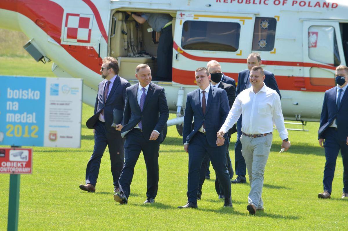 Andrzej Duda odwiedził region 