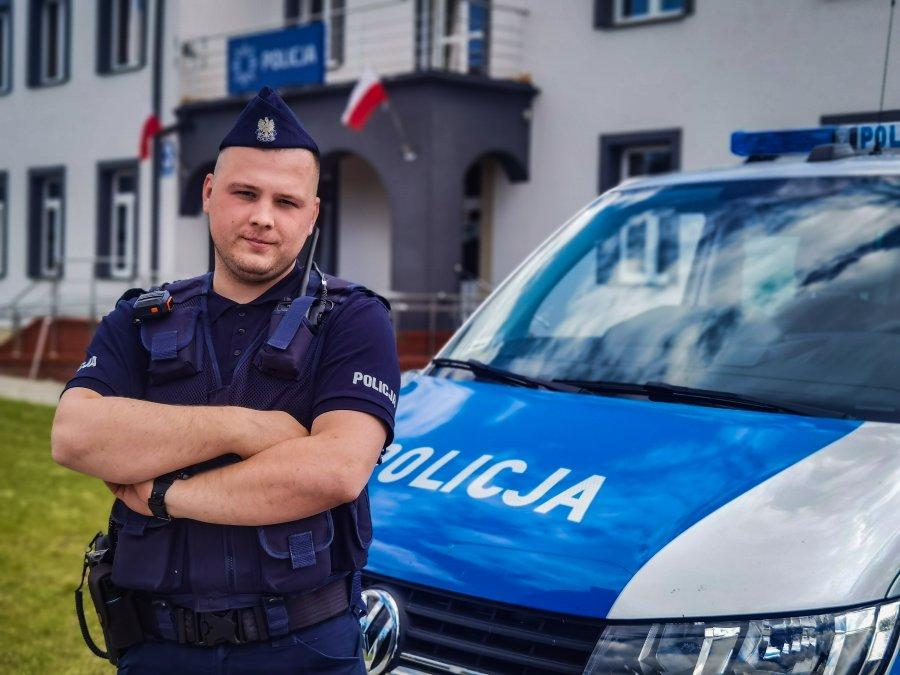 Policjanci szybko znaleźli zaginioną niewidomą 82-latkę 