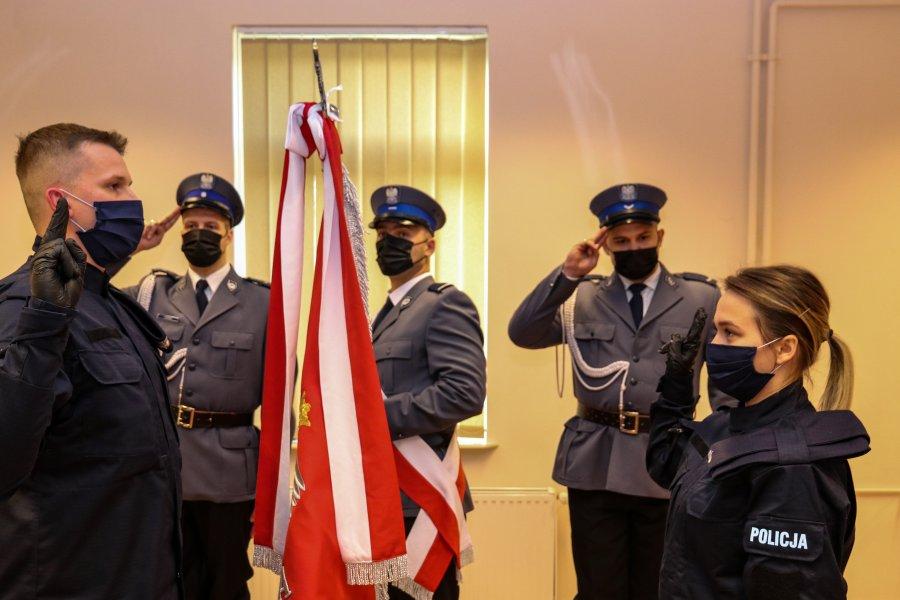 Nowi policjanci w szeregach 
