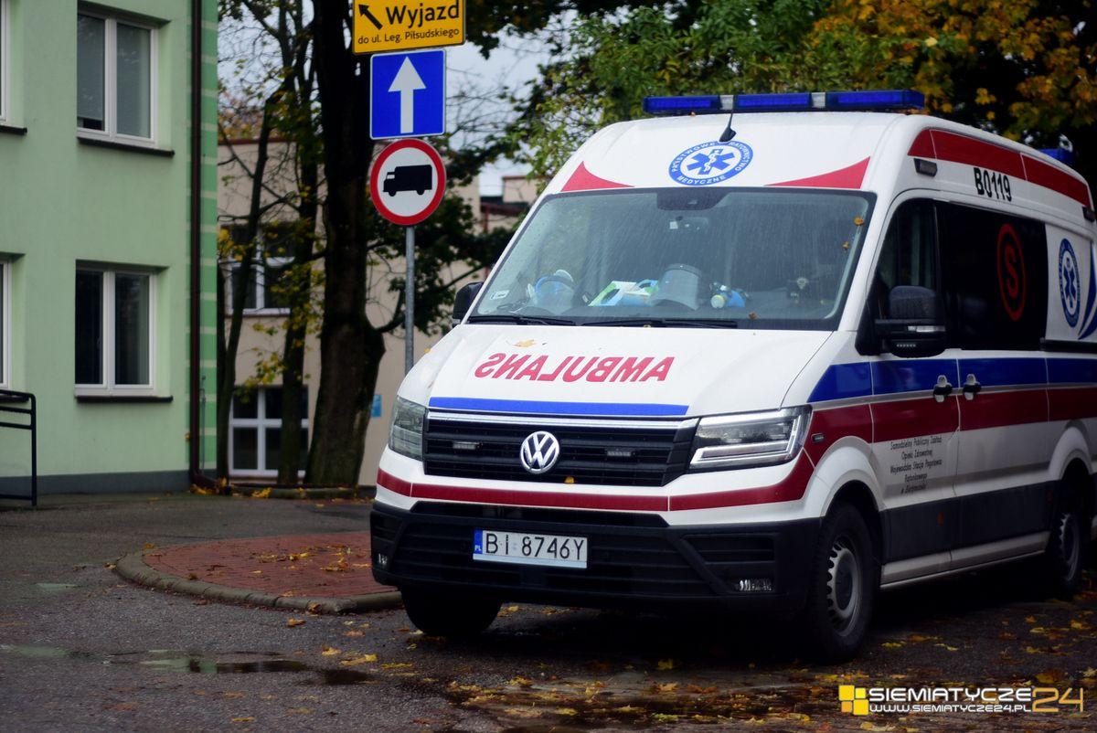 Więcej chorych w województwie, ale mniej w powiecie