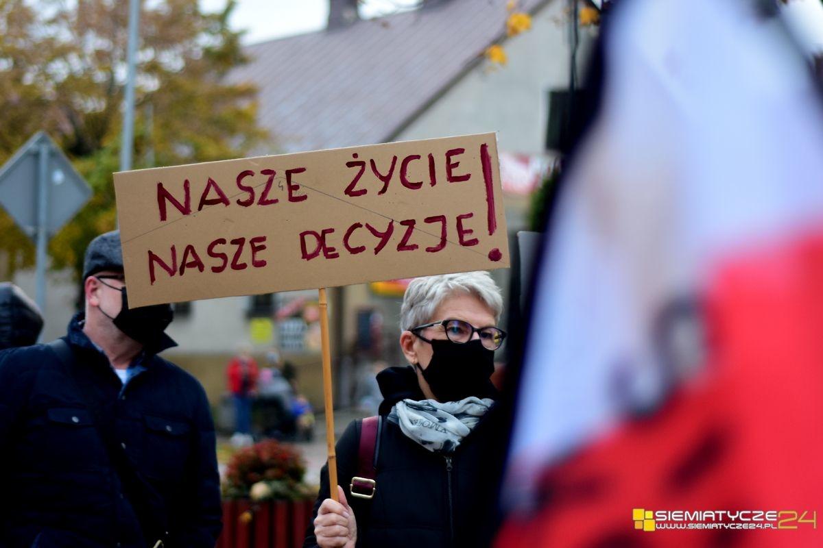 Siemiatyckie kobiety też strajkują 