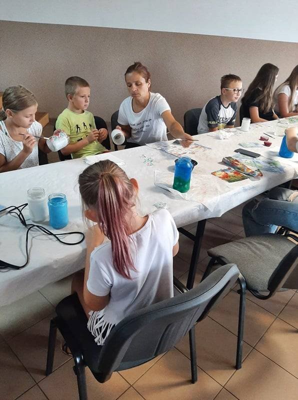 Zajęcia z dekupażu 