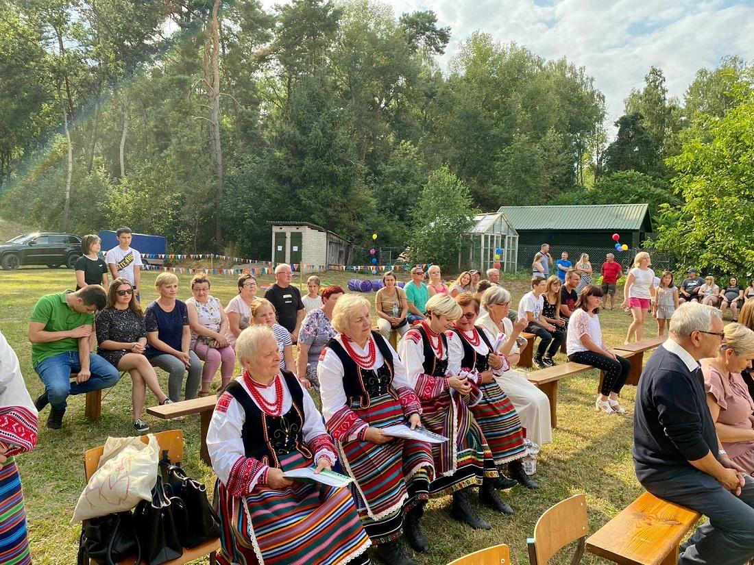 Biesiada we włodawskiej wsi
