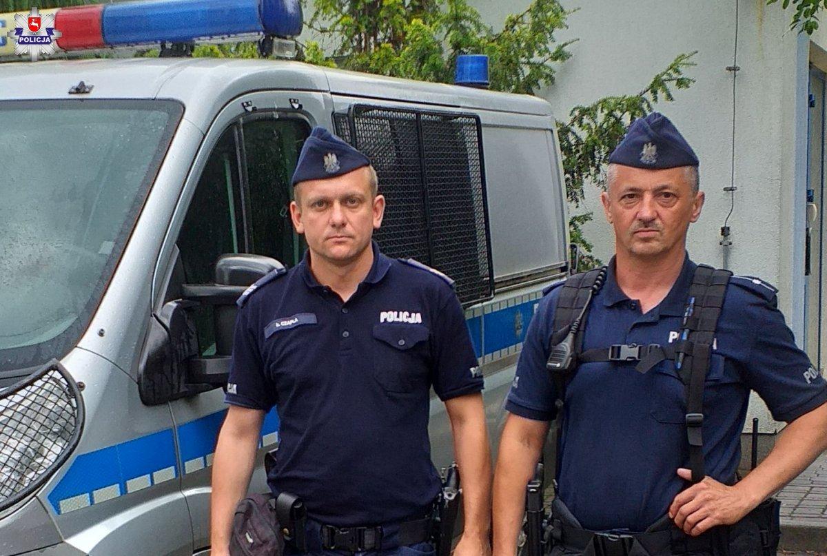 50 kilometrowa eskorta policyjna
