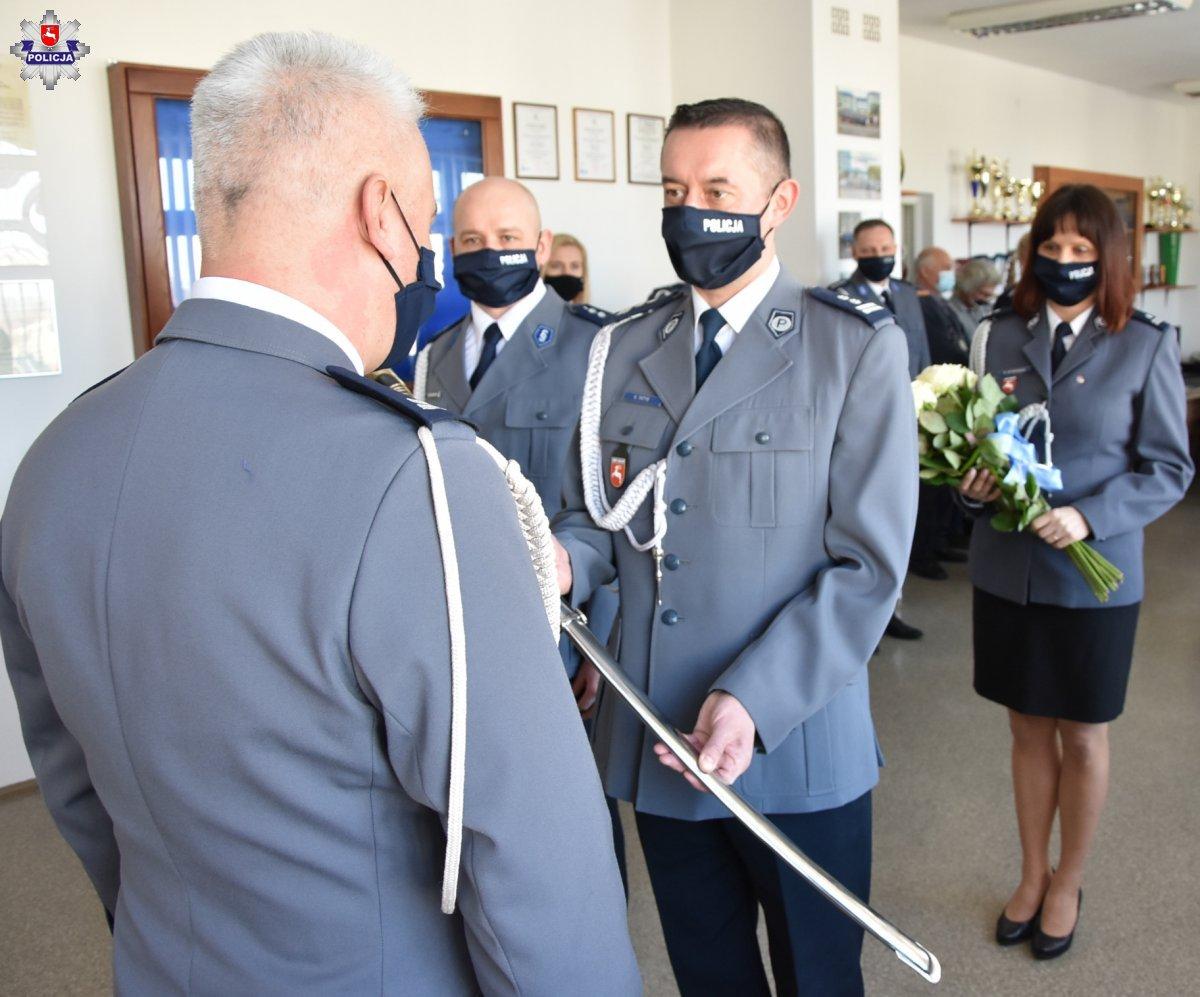 Pożegnał się z mundurem. Zastępca pełni obowiązki komendanta