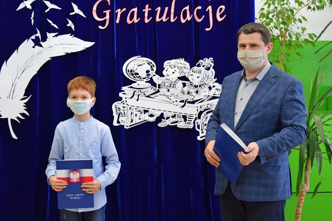 Stypendyści z Gminy Wyryki