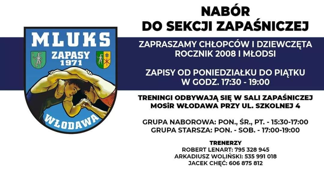Nabór do sekcji zapaśniczej we Włodawie