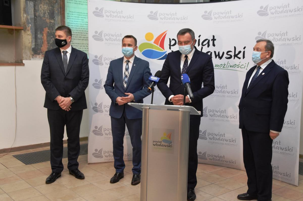 Minister Michał Cieślak we Włodawie