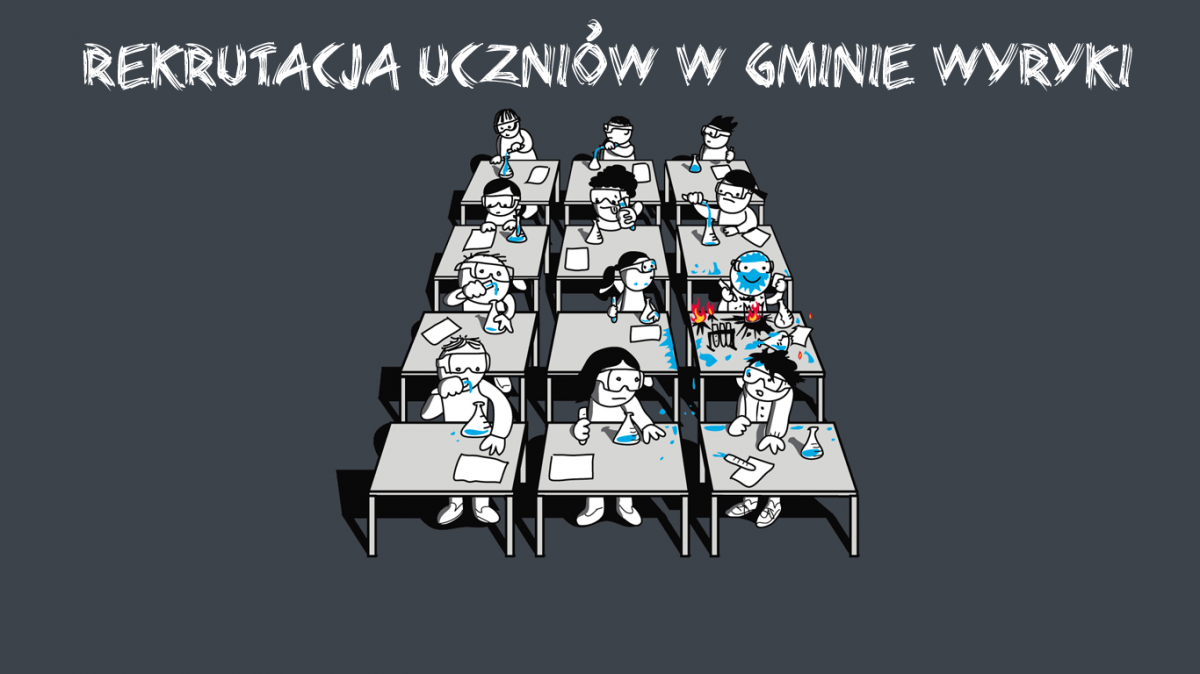 Rekrutacja do punktów przedszkolnych, oddziałów przedszkolnych i klas I szkół podstawowych w Gminie Wyryki