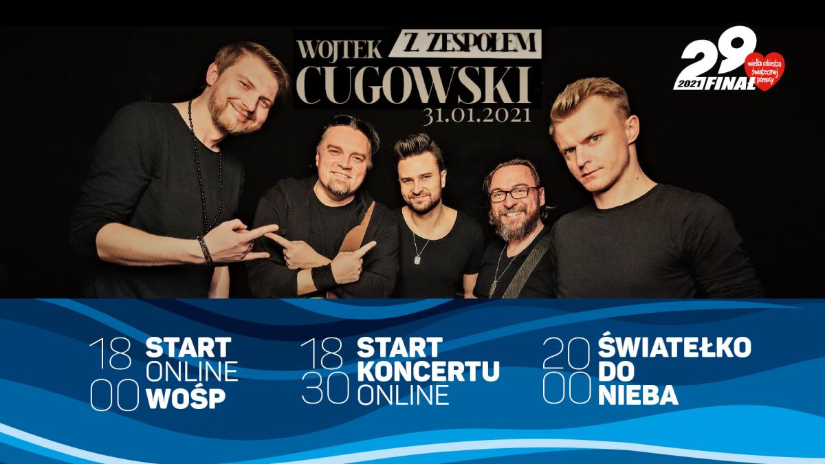 Finałowy Koncert WOŚP Włodawa - Wojtek Cugowski z zespołem