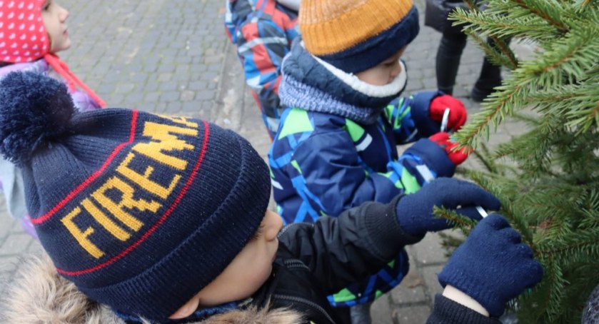 Przedszkole Miejskie nr. 2 we Włodawie wzięło udział w konkursie na najładniej ubraną choinkę