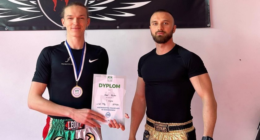 Albert Krukow z Łukowa Mistrzem Polski w Kickboxingu K-1