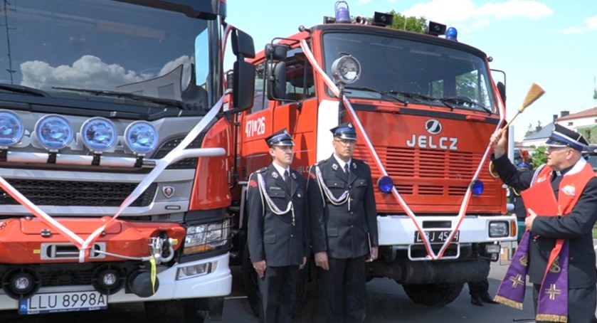Nowa Scania dla JRG Łuków. Na tym nie koniec strażackich zakupów (WIDEO) 