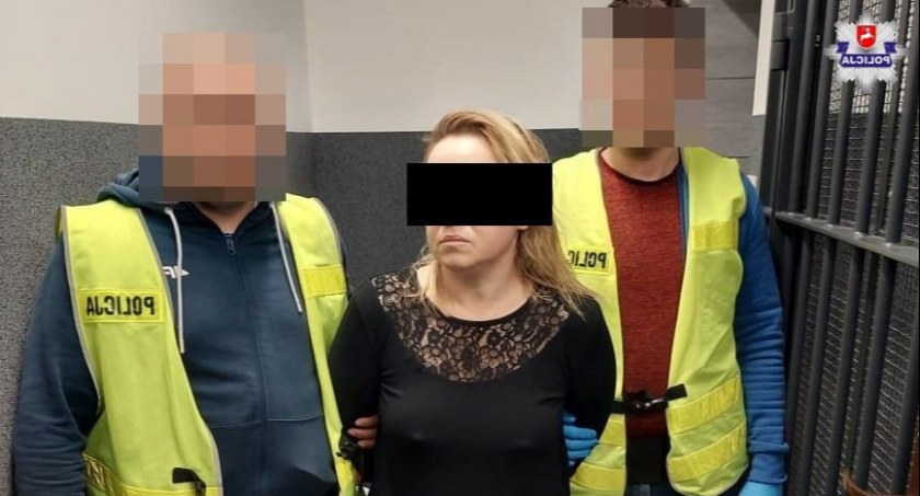 Żona chciała zabić męża. Ruszyła na niego z nożem! 