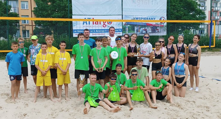 Mistrzowie siatkówki plażowej z Gminy Adamów! 