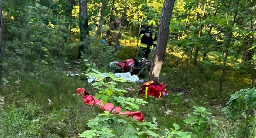 Tragiczny wypadek w Cisowniku: Młody motocyklista stracił życie