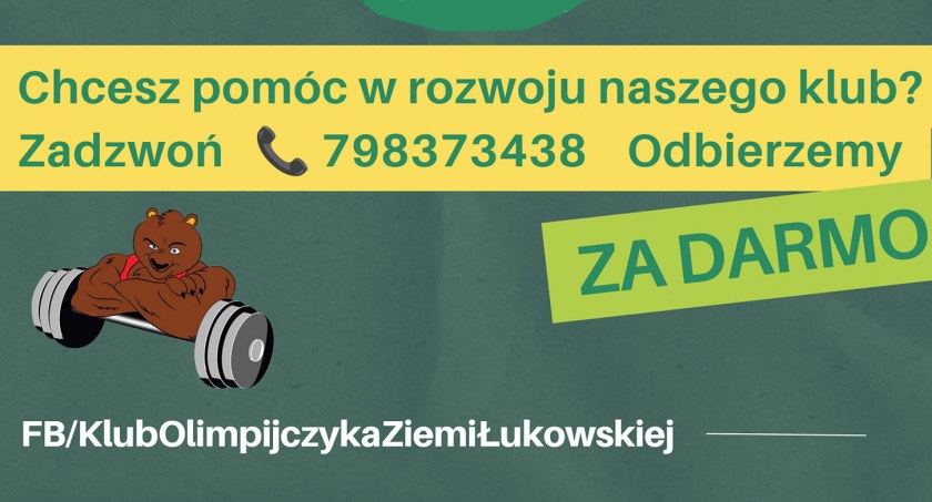 Możesz wesprzeć ciężarowców z Łukowa oddając elektroodpady. Darmowy odbiór!