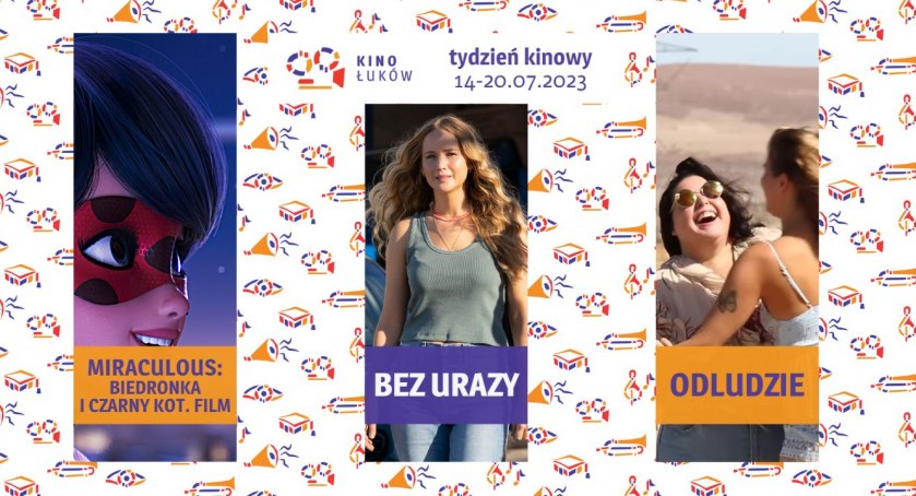 Łukowski Ośrodek Kultury zaprasza do Kina Łuków na seanse filmowe.