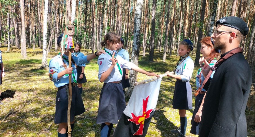 Obóz Skautów Europy w gminie Adamów (ZDJĘCIA)
