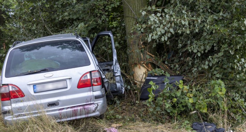 Wypadek na trasie Dęblin - Kock! Na miejscu lądował śmigłowiec 