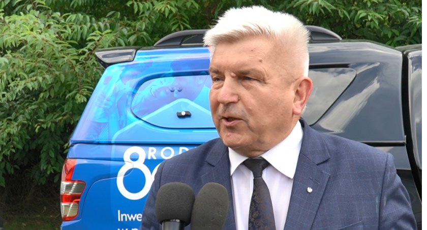 Promocja programu 800+ na Święcie Miodów Ziemi Łukowskiej (WIDEO)
